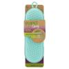 imageGOODY Planet Detangling Palm Hair Brush  Teal  Detangler Comb for WomenMenand Kids  Wet or Dry  for NaturalStraightThick and Curly Hair  Made with Recycled OceanBound Plastic