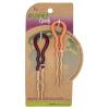 imageGOODY Planet French Hair Pins  2 Ct Green ampamp Blue Soft ampamp Strong Bamboo Fabric Comfortable AllDay Wear PainFree Styling Accessories for Women Men Boys ampamp Girls All Hair TypesFrench Hair Pins 2 Ct PeachMaroon