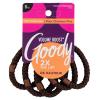 imageGOODY Volume Boost Ponytailers Elastics Hair Tie for Fine Hair  5 Count Brown  Ouchless PainFree Hair Accessories for Women Men Boys ampamp Girls  Perfect for Long Lasting Braids Ponytails ampamp MoreVolume Boost Brown 5 Ct Fine Hair