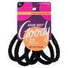 imageGOODY Volume Boost Ponytailers Elastics Hair Tie for Fine Hair  5 Count Brown  Ouchless PainFree Hair Accessories for Women Men Boys ampamp Girls  Perfect for Long Lasting Braids Ponytails ampamp MoreVolume Boost Black 5 Ct Fine Hair