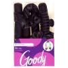 imageGoody Heatless Curls Black  2 Satin Scrunchies ampamp 1 Large Claw Clip To Hold Satin Roller Rod in Place Overnight HeatFree Hair Styling All Hair Types