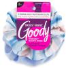 imageGoody Ouchless Forever Satin Scrunchies 2 Ct Brown ampamp Black 3X Stronger DamageFree Hold Hair Scrunchies 16 Strand Inner Core Styling Accessories for Women ampamp Men For MediumThick HairBlue Stripes