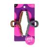 imageGoody SlideProof Rectangular Large Claw Clips  2 Ct Warm Tones Secure Grip Hair Styling Accessories for Women ampamp Men Claw Clips for Thick HairBlackTort Ribbon Claw