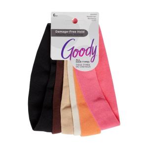 imageGOODY Basic Head Wraps  6 Ct Warm Tones DamageFree Hold AllDay Comfort Soft ampamp Stretchy Head Wraps for Women ampamp Men Secure Grip Bandeau Headwear for All Occasions All Hair TypesWarm Tones