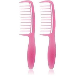 imageGoody Detangle It Oval Hair Brush Detangler with Fine Flexible Bristles Use as a Detangling or Styling Brush Tackles Tangles ampamp Knots All Hair Types BrownGreyDetangler Comb