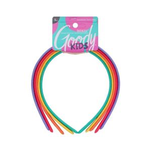 imageGoody Kids Ouchless Classic Headband  Assorted Colors  For All Hair Types  Beautiful Design for Instant Style  PainFree Hair Accessories for Boys and Girls 5 Count Pack of 1