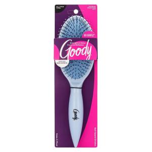imageGoody Oval Cushion Brush Infused with Black Castor Oil  Go Gentle  Strengthens ampamp Shines for All Hair Types Without Tears or Breakage  PainFree Accessories for Women Men Boys ampamp GirlsOval Cushion Brush