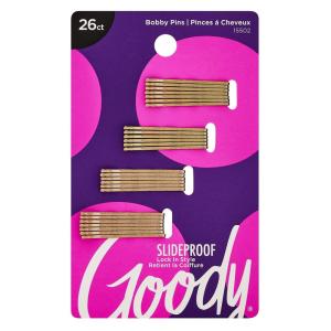 imageGoody SlideProof Bobby Pin 50 Ct Assorted Brunette Colors Ouchless Bobby Pins for Hair Styling Lock In Style Comfortable PainFree Accessories for Women ampamp Men All Hair TypesBlonde