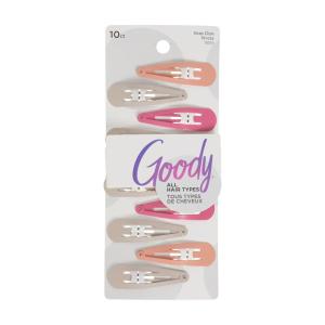 imageGoody Snap Hair Clips for Kids 10 Ct Warm Tones Barrettes for Women ampamp Family Easy Stackable Styling Comfort Contour Design Styling Accessories for All Occasions All Hair TypesWarm Tones