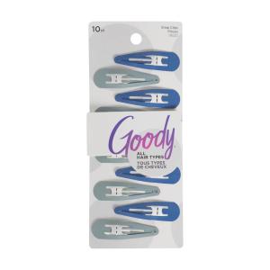 imageGoody Snap Hair Clips for Kids 10 Ct Warm Tones Barrettes for Women ampamp Family Easy Stackable Styling Comfort Contour Design Styling Accessories for All Occasions All Hair TypesCool Tones