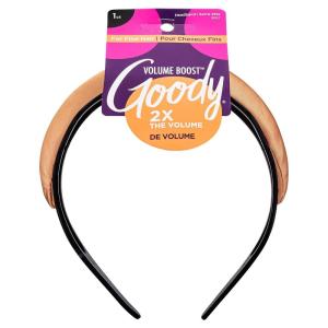 imageGoody Volume Boost Headband for Fine Hair  1 Count Brunette  Ouchless PainFree Hair Accessories for Women Men Boys ampamp Girls  Perfect for Long Lasting Braids Ponytails ampamp More