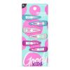 imageGoody Kids Contour Snap Clips  6 Count Assorted Glitter Colors  Just Snap Into Place  Suitable for All Hair Types  PainFree Hair Accessories for Women and Girls  All Day Comfort