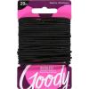 imageGoody Ouchless Womens Elastic Hair Tie  29 Count Black  2MM for Fine to Medium Hair  PainFree Hair Accessories for Women Perfect for Long Lasting Braids Ponytails and MoreBlack 29 Ct