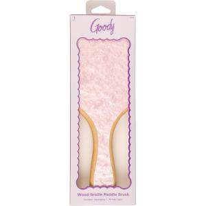 imageGoody Luxe Pink Paddle Brush Bamboo Bristles Ouchless Detangling For All Hair Types 1 ct