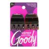 imageGoody SlideProof Mini Claw Clips 2 Ct BlackBrown Secure Grip for Quick ampamp Easy Hairstyles Chic Hair Styling Accessories for Women Men Boys ampamp Girls Suitable for All Occasions All Hair TypesMedium 2 Ct