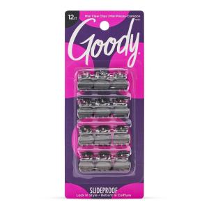 imageGoody Mini Claw Clips Colour Collection  2Pack Brunette  Great for Easily Pulling Up Your Hair  PainFree Hair Accessories for Women Men Boys and GirlsMini 12 Ct
