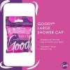 imageGoody Styling Essentials Shower Cap 3 Count  Protect Your Hairstyle While Remaining Comfortable  Made With Durable And Waterproof Materials  Hair Accessories For Men Women Boys And GirlsColors May Vary