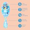 imageWet Brush Bluey Kids Midi Hair Brush Limited Edition Orange  Goody x Bluey amp Bingo Multicolor Bow Barrettes 3ct  Multicolor Hair Ponytailers in Bluey Character Pouch 10ct