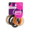 imageGoody Dentless Spiral Hair Ties Hair Coils  5 Ct Neutral Tones Phone Cord Hair Ties Secure Hold Jelly Bands for All Occasions Hair Accessories for Women amp Men For MediumThick HairNEUTRAL