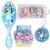 imageWet Brush Bluey Kids Midi Hair Brush Limited Edition Orange  Goody x Bluey Satin Scrunchies 4ct  Hair Ponytailers in Bluey Character 10ct  Hair Polybands in Bluey Bingo amp Characters Pouch 300ct