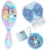 imageWet Brush Bluey amp Bingo Kids Midi Hair Brush Limited Edition Purple  Goody x Bluey Multicolor Hair Ponytailers in Bluey Character Pouch 10ct  Multicolor Floral Bow Barrette and Snap Clips 5ct