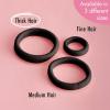 imageGoody ComfortFlex Black Seamless Elastics Ouchless Hold NoSlip Grip Hair Ties No Snag For Thick Hair 24ct