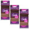imageGoody ComfortFlex Brown Seamless Elastics Ouchless Hold NoSlip Grip Hair Ties No Snag For All Hair Types 30ct