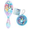 imageWet Brush Bluey amp Bingo Kids Midi Hair Brush Limited Edition Purple  Goody x Bluey Multicolor Hair Ponytailers in Bluey Character Pouch 10ct Elastics For All Hair Types